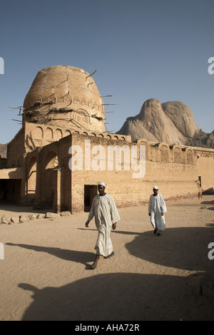 The Khatmiyah mosque at the base of the Taka Mountains, Kassala, Sudan Stock Photo