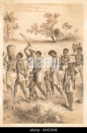 Slavery Africa Stock Photo