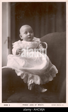 Prince John 1905 19 Baby Stock Photo