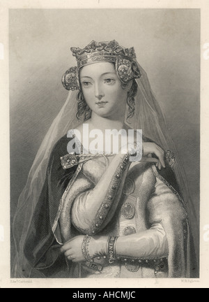 PHILIPPA OF HAINAULT Stock Photo - Alamy