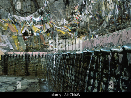 Hindu Temple at Muktinath , Nepal Stock Photo