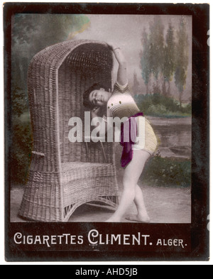 Bathing Beauty C1909 Stock Photo
