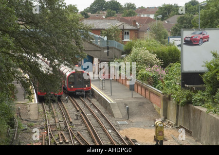 epping line station central underground london alamy end