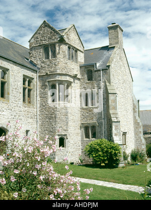 Penhow Castle fortified manor house in Wales Stock Photo - Alamy