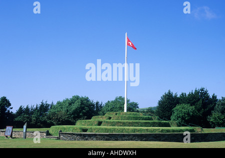 Tynwald Hill St Johns Isle of Man Stock Photo