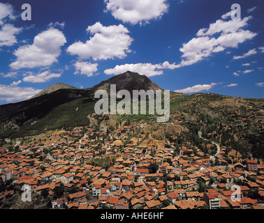 Scenic view of picturesque Iskilip Town Corum Turkey Stock Photo