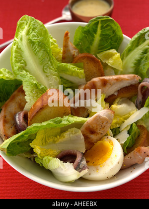 Caesar salad editorial food Stock Photo