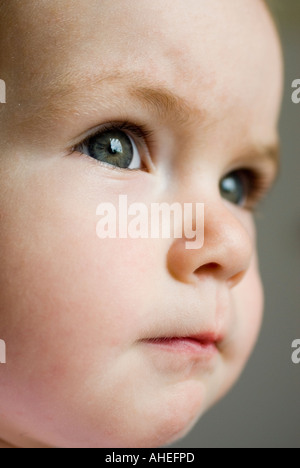 Little childs face Stock Photo
