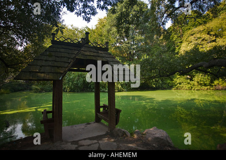 Wagner Cove in Central Park, NYC, USA Stock Photo