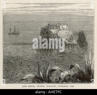 LOO ROCK, FUNCHAL BAY Stock Photo - Alamy