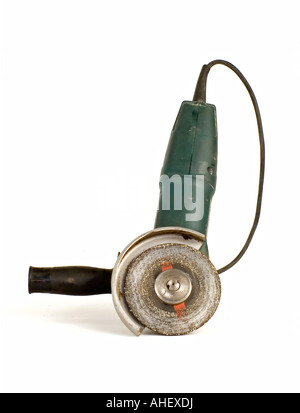 cicrular metal cutter on white background Stock Photo
