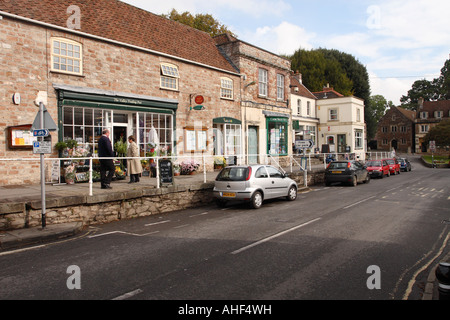 Chew Magna village high street local shop Somerset England Stock Photo