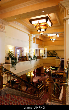 Interior of Mandalay Bay hotel Las Vegas Stock Photo