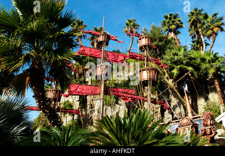 Pirate Ship at Treasure Island Hotel and Casino Las Vegas Stock Photo ...