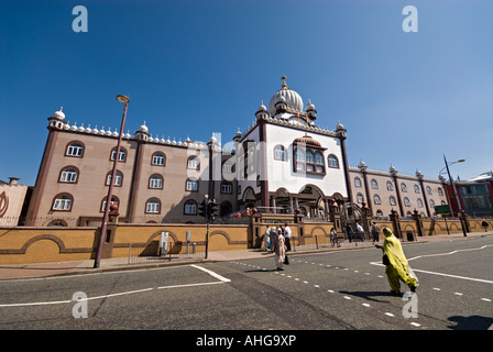 Sikh temple in Handsworth Birmingham Stock Photo