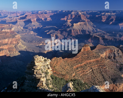View from Yaki point, Grand Canyon NP, Arizona, USA Stock Photo
