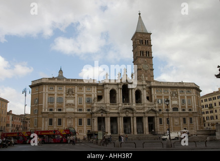 Basilica di Santa Maria Maggiore. Roma. The Italy. Stock Photo