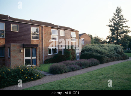 New Ash Green, Kent, England. Post war housing. Architect: Span, Eric Lyons Stock Photo