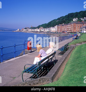 SEAFRONT AT GOUROCK INVERCLYDE SCOTLAND Stock Photo