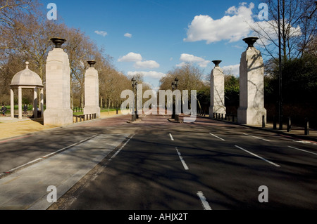 Memorial Gates to Commonwealth war dead Constitution Hill London Stock Photo