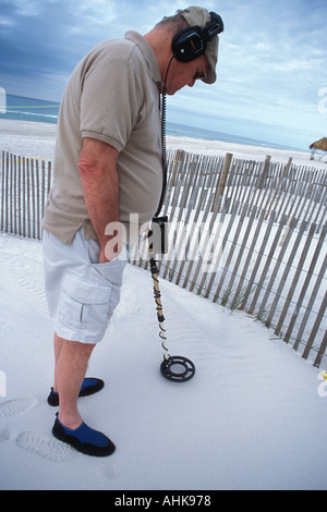 Male hand holding metal detector device above the ground Stock Photo ...