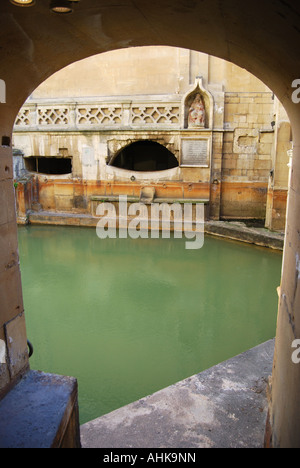 Sacred Spring, Roman Baths, Bath, Somerset, England, United Kingdom ...