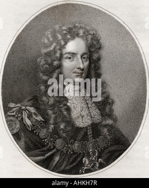 Laurence Hyde, 1st Earl of Rochester, 1641 - 1711. English statesman and writer. Stock Photo