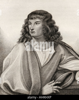 Robert Spencer, 2nd Earl of Sunderland, Baron Spencer of Wormleighton,1641 - 1702. English statesman. Stock Photo