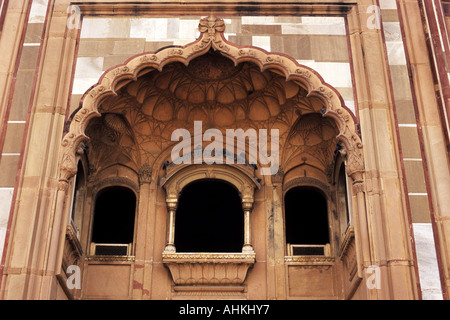 Detail of Safdarjung's Tomb (1754), Delhi, India. Stock Photo