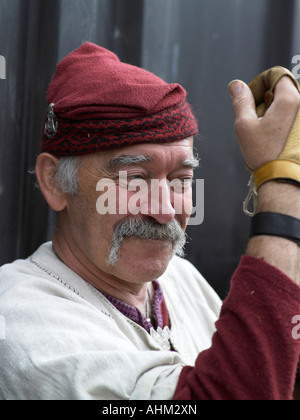 Viking festival Hafnarfjordur Iceland Stock Photo