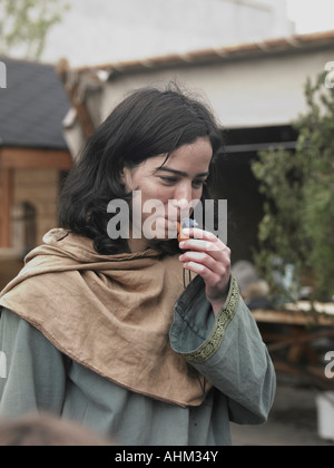 Viking festival Hafnarfjordur Iceland Stock Photo