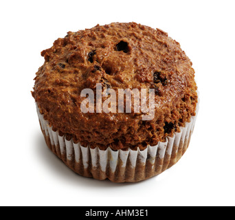 raisin bran muffin Stock Photo