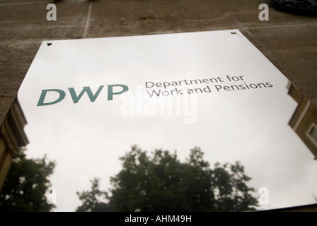 DWP Department for Work and Pensions in Whitehall central London UK Stock Photo