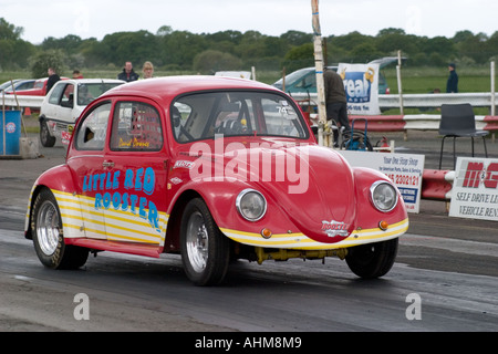 vw drag car beetle dragster dragsters race racing volkswagen rear ...