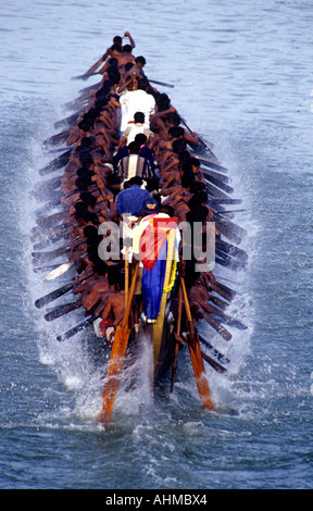 NEERETTUPURAM BOAT RACE KERALA Stock Photo