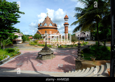 ST JOSEPHS CATHEDRAL THIRUVALLA KERALA Stock Photo