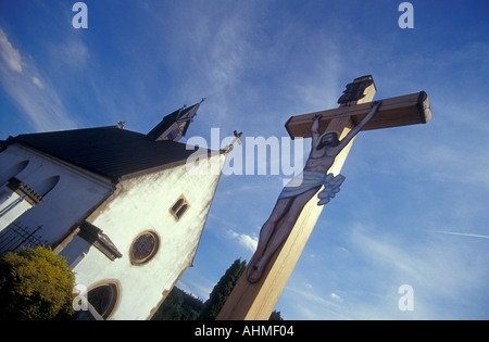 The Chapel of SS. Cyril and Methodius (Cyrilka) in Velehrad, Czech Republic Stock Photo