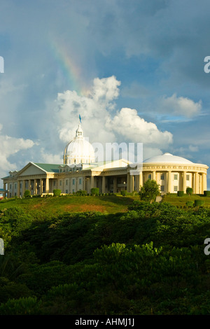 New Capital Building Melekeok Republic of Palau Stock Photo