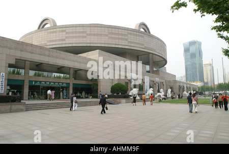 Shanghai Museum of modern art Stock Photo