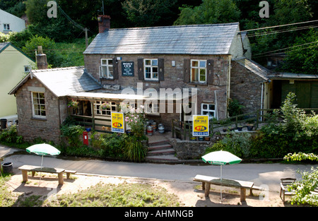 Boat Inn pub for sale at Penallt near Chepstow Monmouthshire South East Wales UK Stock Photo