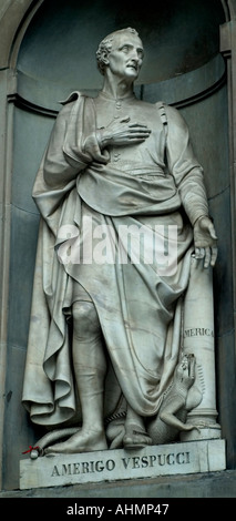 Florence Italy Italian  Amerigo Vespucci Stock Photo