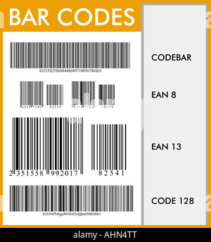 Bar codes graphic Stock Photo - Alamy