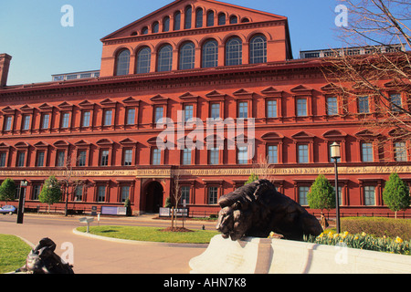 Washington DC The National Law Enforcement Officers Memorial National Building Museum USA Stock Photo