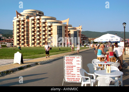 Sunny beach Bulgaria Peoples Republic Narodna Republika Bulgariya Balkan Peninsula south east Europe Stock Photo