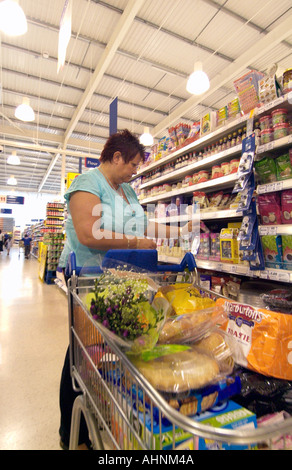 Tesco Extra super store outlet Portwood Stockport Cheshire North West UK GB EU Europe Stock Photo