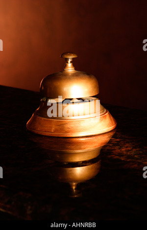 hotel service bell Stock Photo