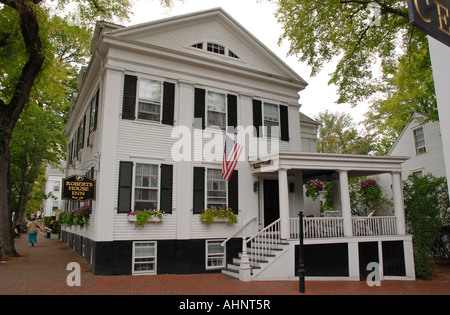 Bed and Breakfast Roberts House Inn Nantucket Island Massachusetts Stock Photo