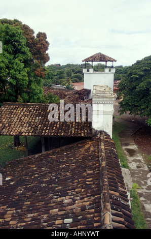 Fortaleza de la Polvora, Polvora, a Spanish colonial fort in Granada, Nicaragua Stock Photo