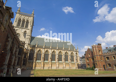 St Johns college chapel Cambridge Cambridgeshire England GB UK EU Europe Stock Photo