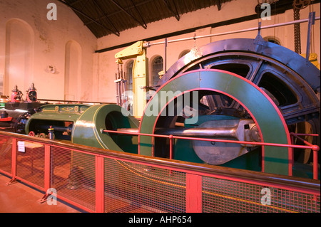 Steam engines for the winding gear in Haig Pit Whitehaven